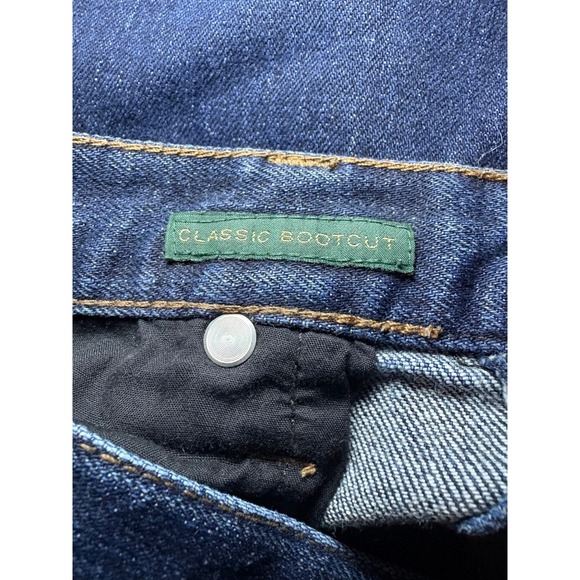 Lauren Ralph Lauren Jeans Classic Bootcut Sz 10 Dark Wash Stretch Women's EUC - Picture 6 of 8